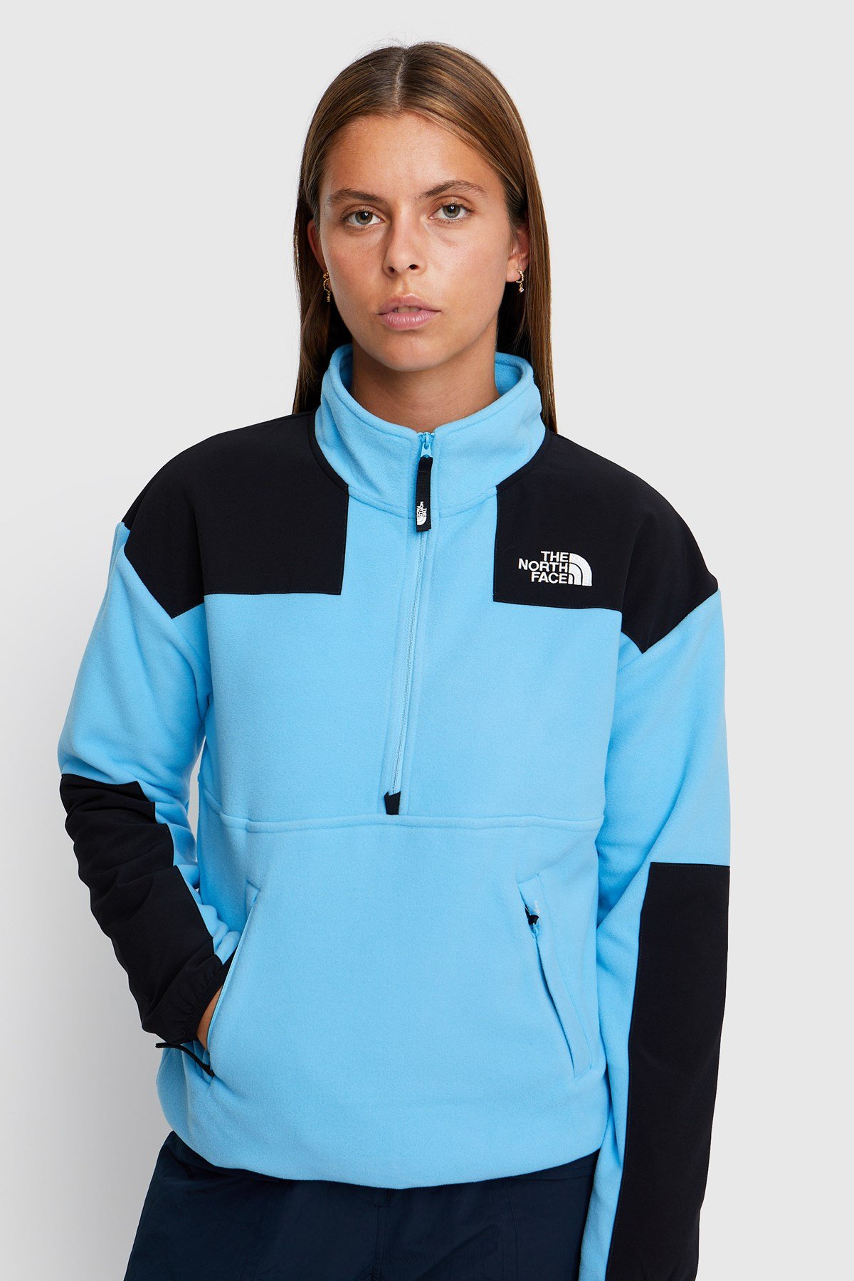 The North Face W What The Fleece Ethereal blue