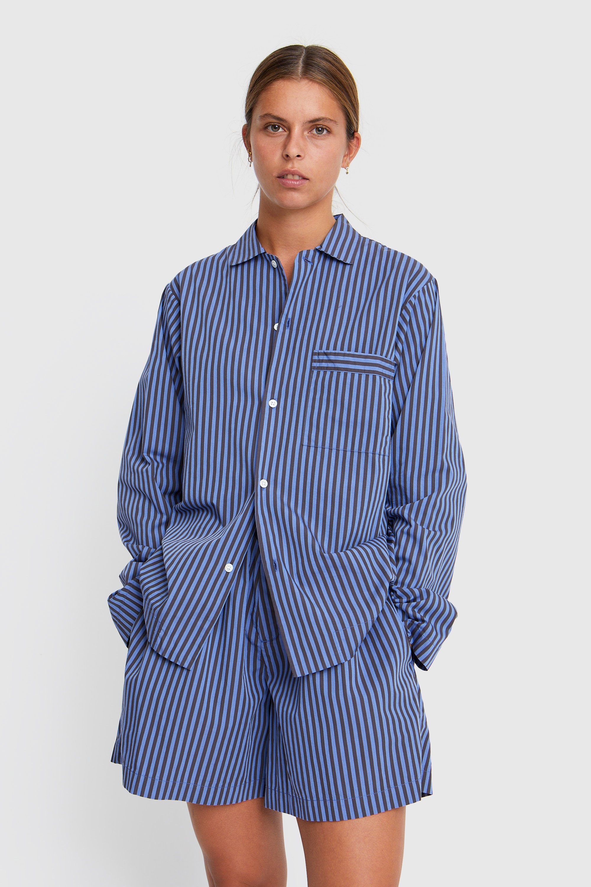 Tekla Pyjamas Shorts Vemeuil stripes | WoodWood.com