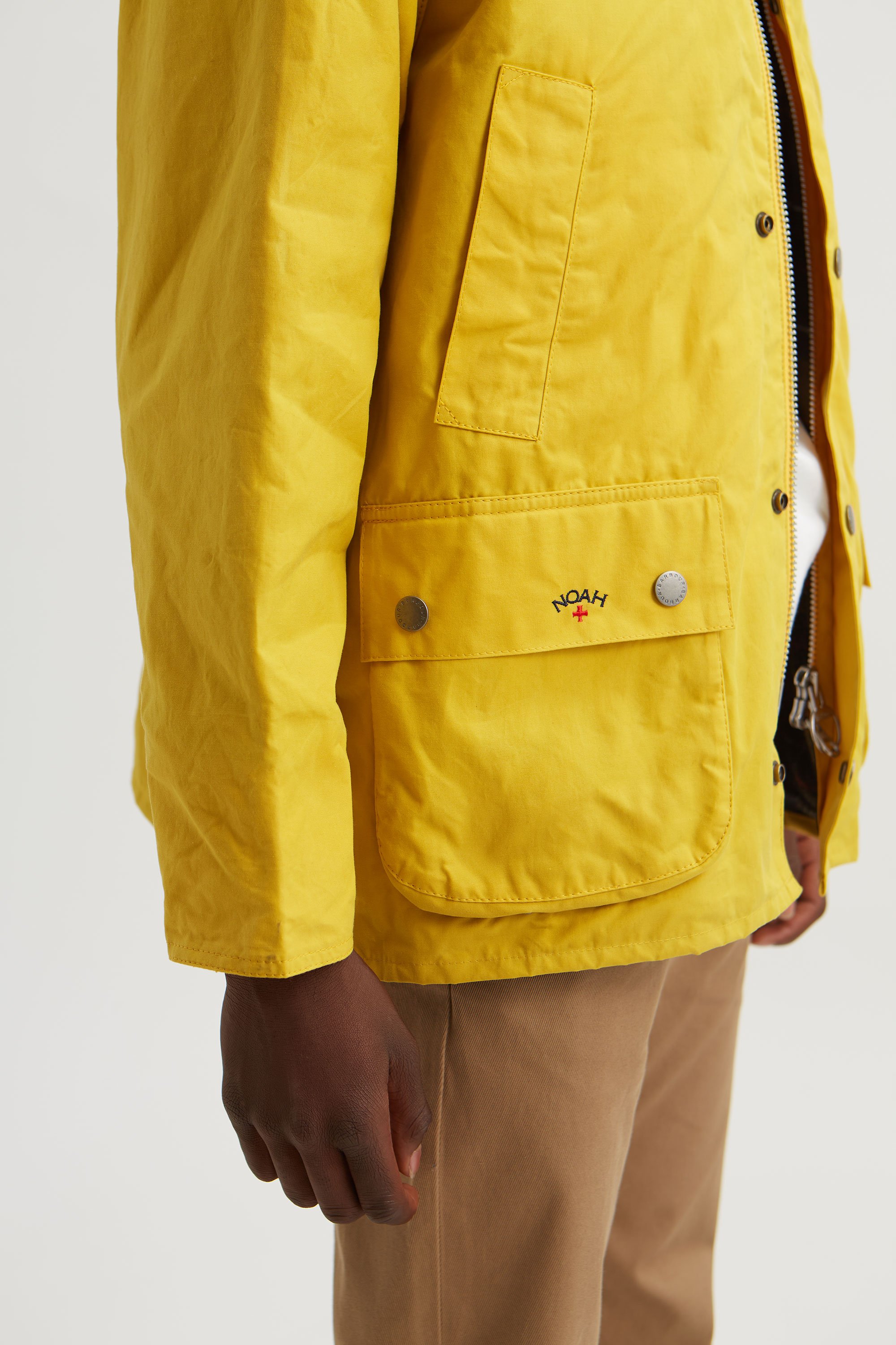 Barbour Noah Bedale Casual Yellow | WoodWood.com