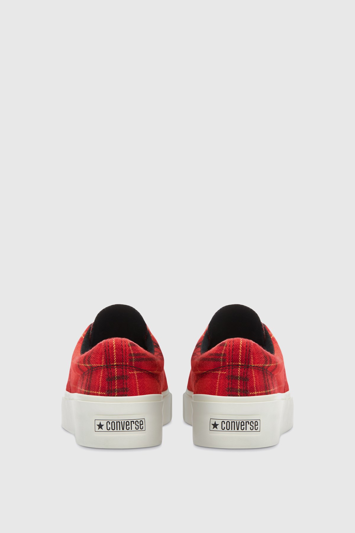 Converse Twisted Plaid Skid Grip Haute red/egret/buttercup | WoodWood.com