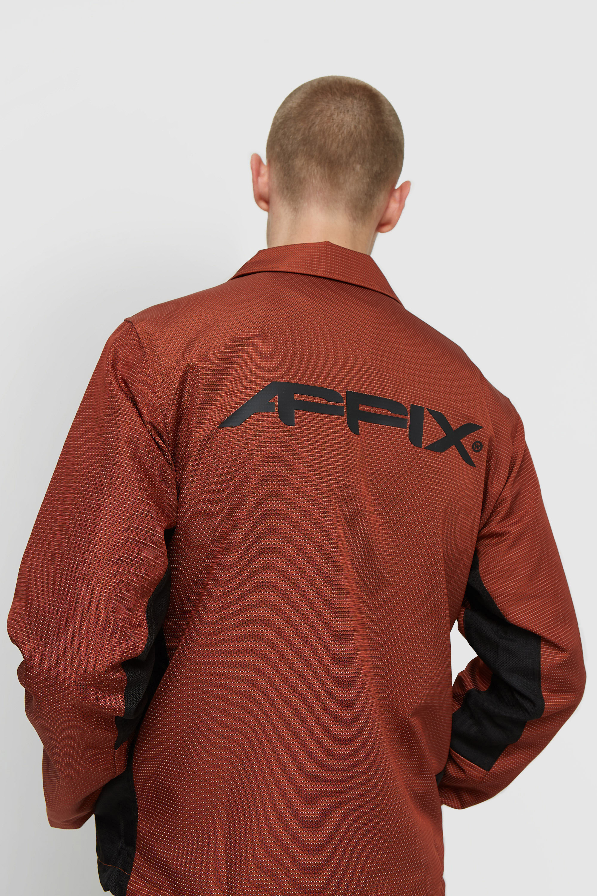 AFFIX Visibility Coach Jacket Orange | WoodWood.com