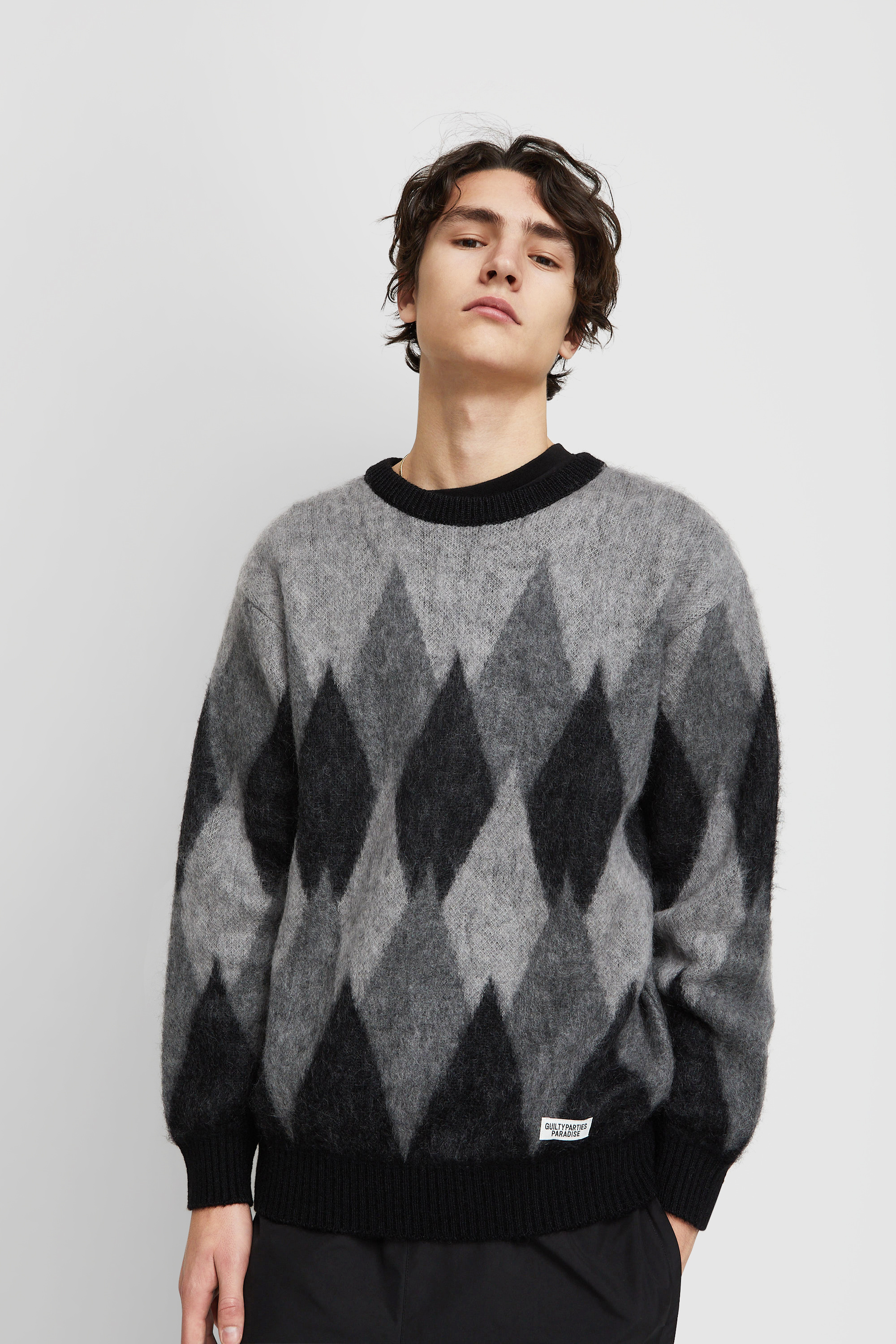 Diamond Mohair Sweater