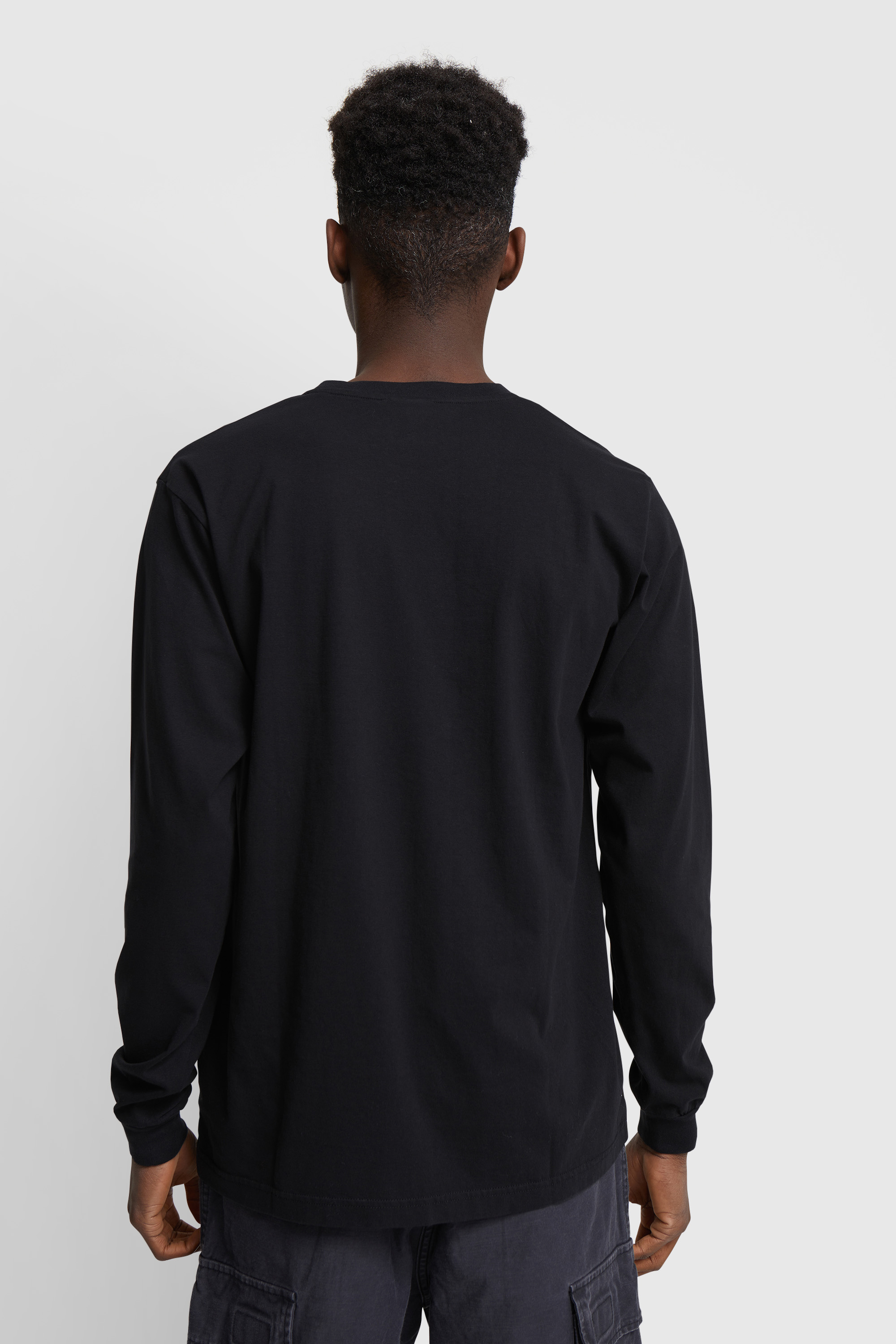 Good Morning Tapes Lilith LS Tee Washed black | WoodWood.com