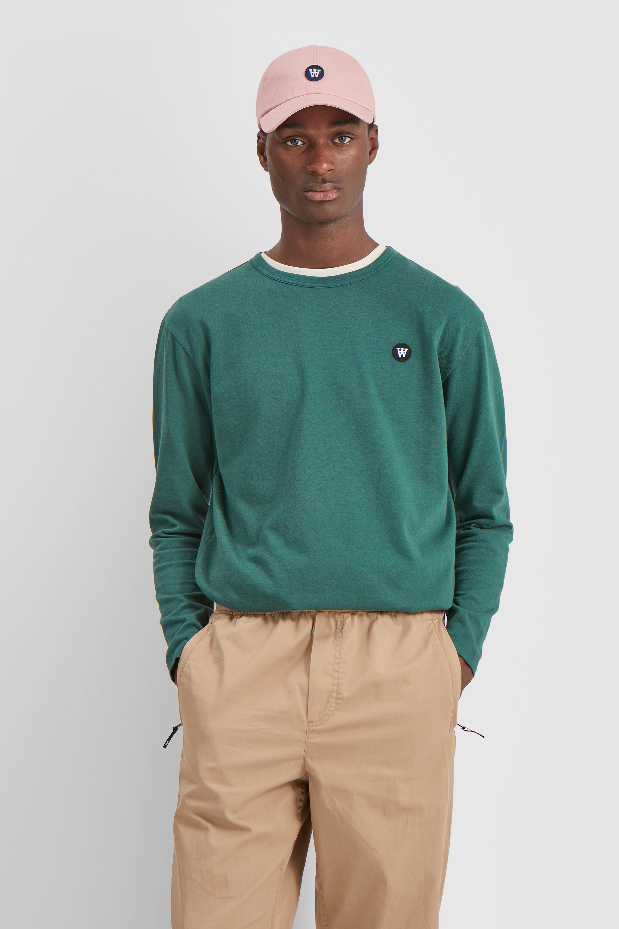 Double A by Wood Wood Mel long sleeve Faded green | WoodWood.com