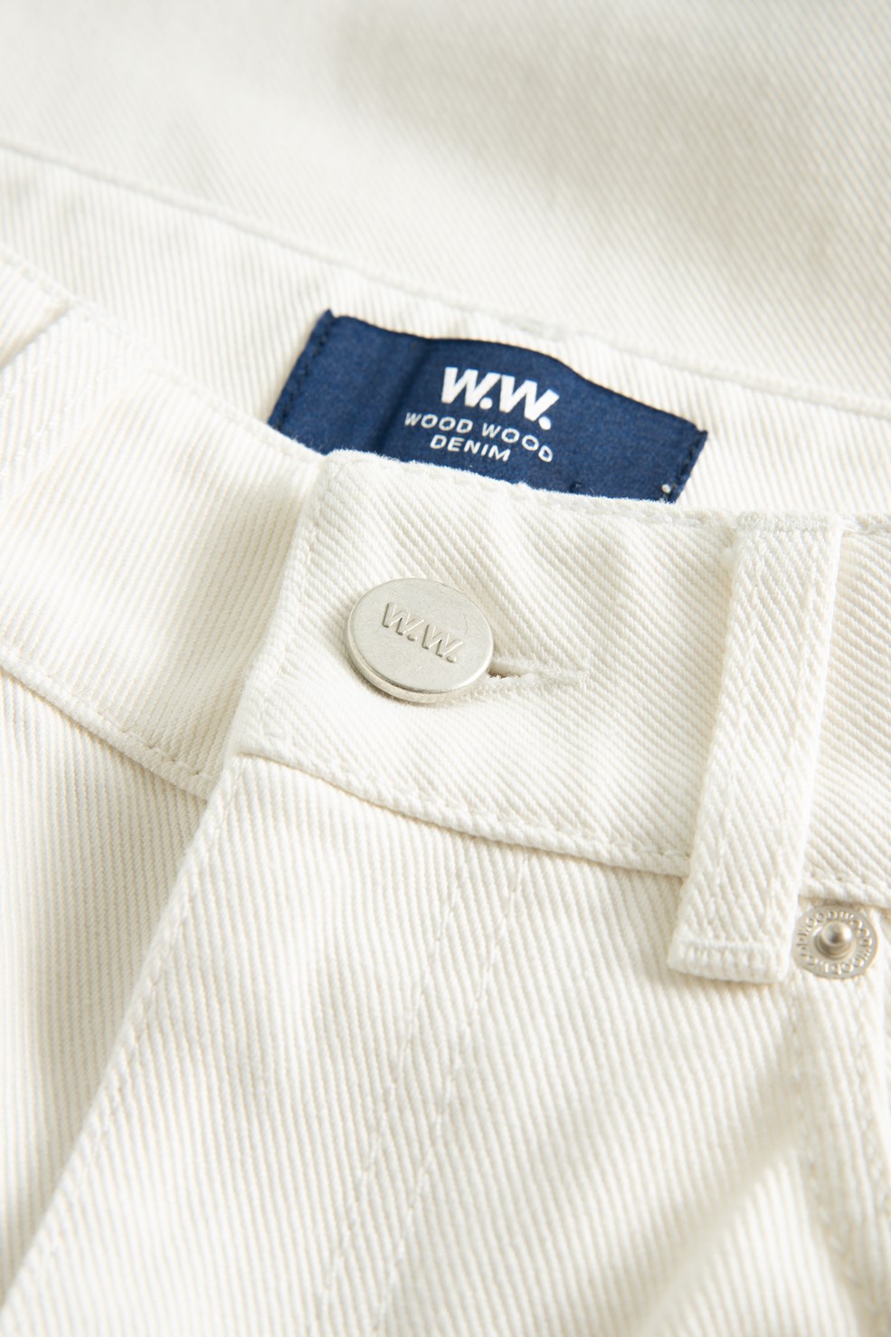 Wood Wood Ilo jeans Off-white | WoodWood.com