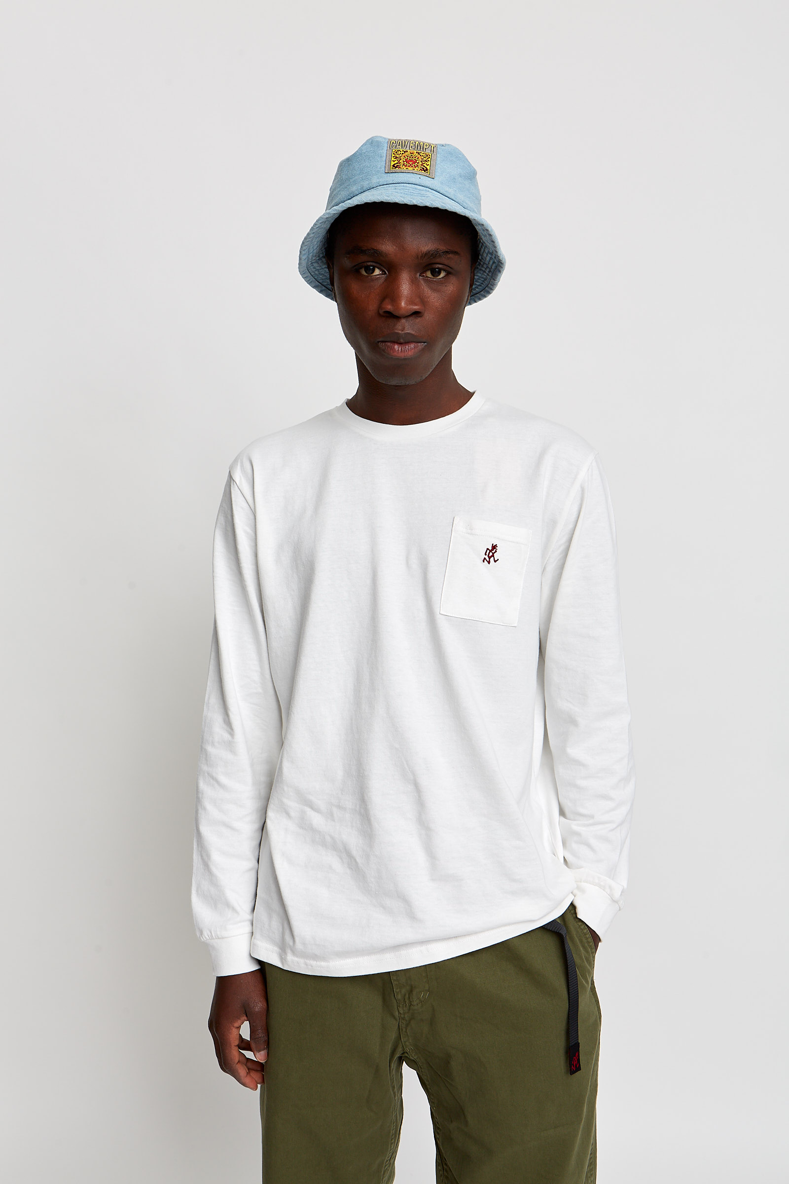 Gramicci One Point T-shirt White | WoodWood.com