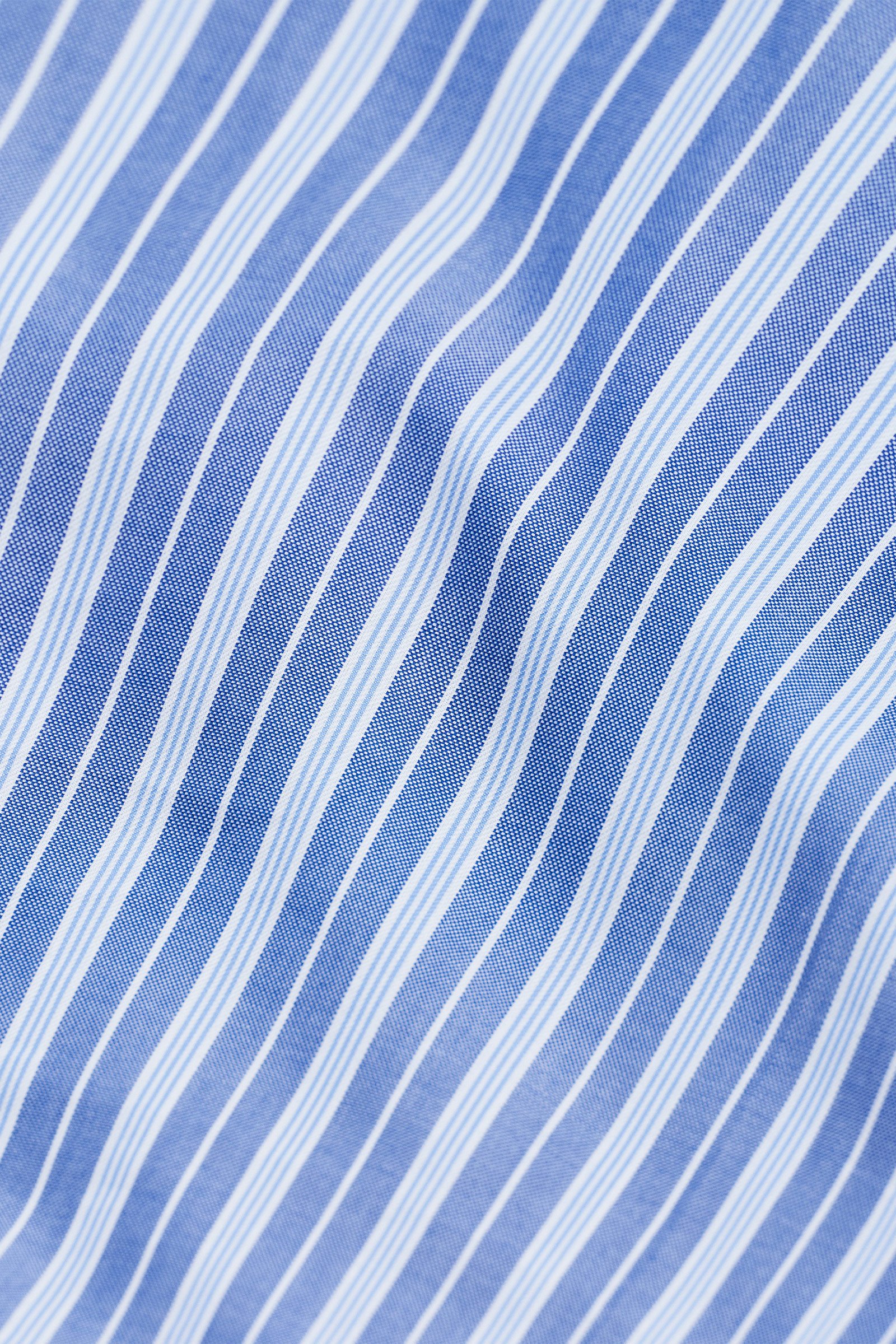 Magniberg Wall Street Duvet Cover Oxford Striped medium blue (0779