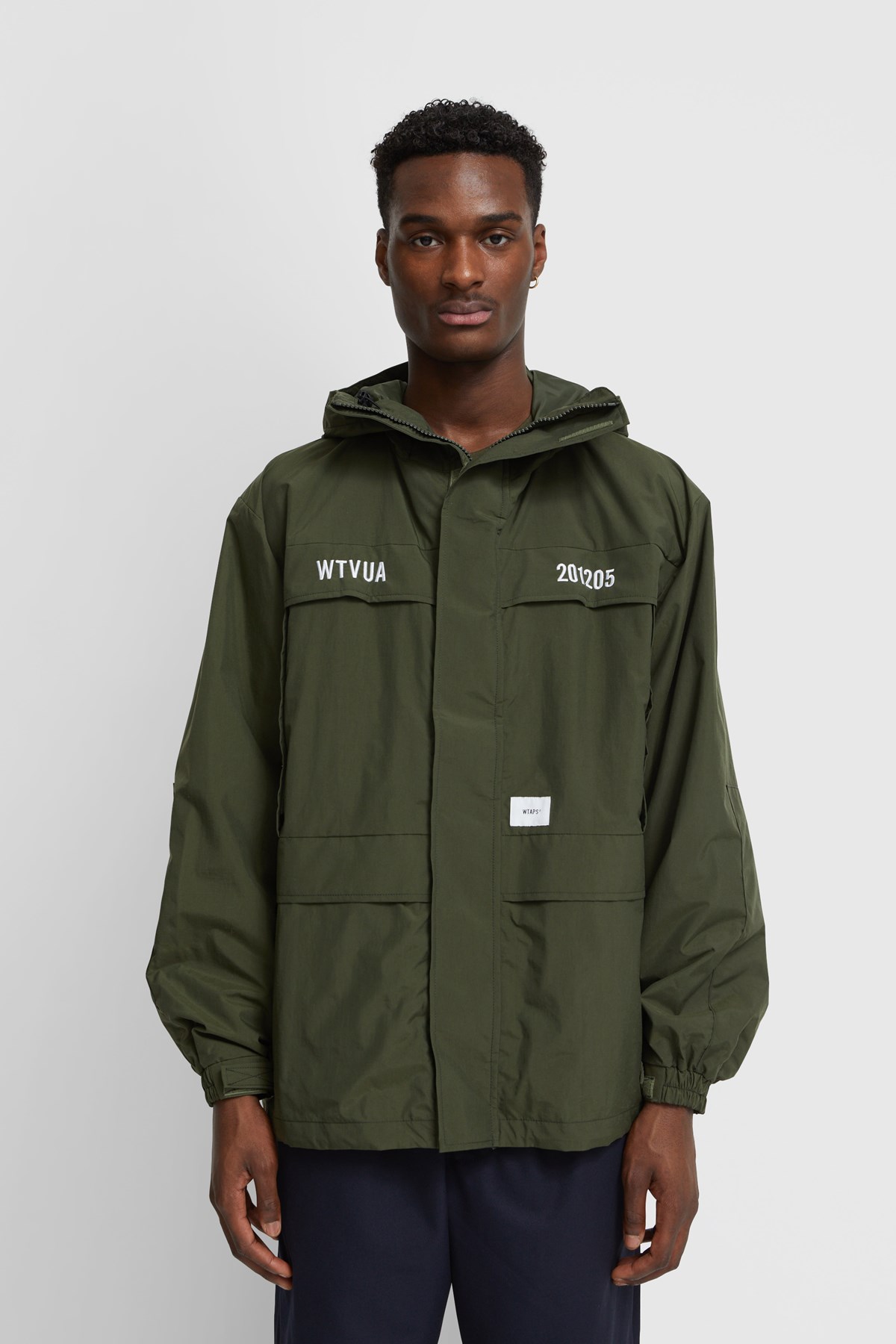 WTAPS Sherpa / Jacket / Nylon Olive drab | WoodWood.com