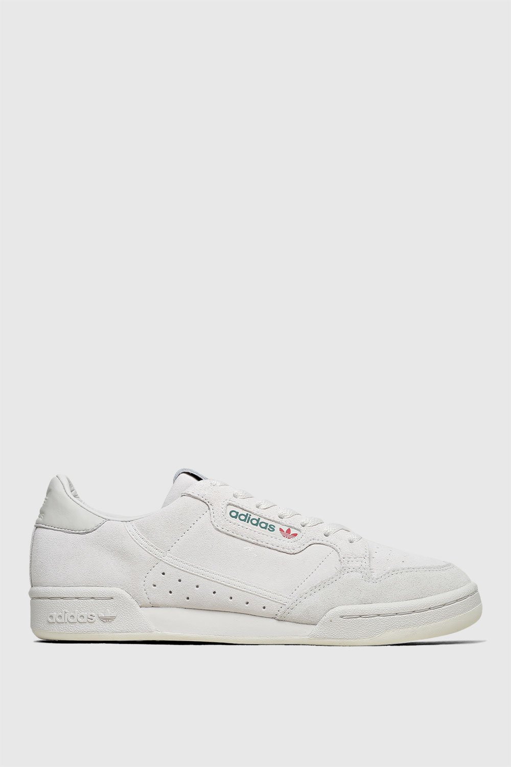 adidas continental 80 suede raw white & off white