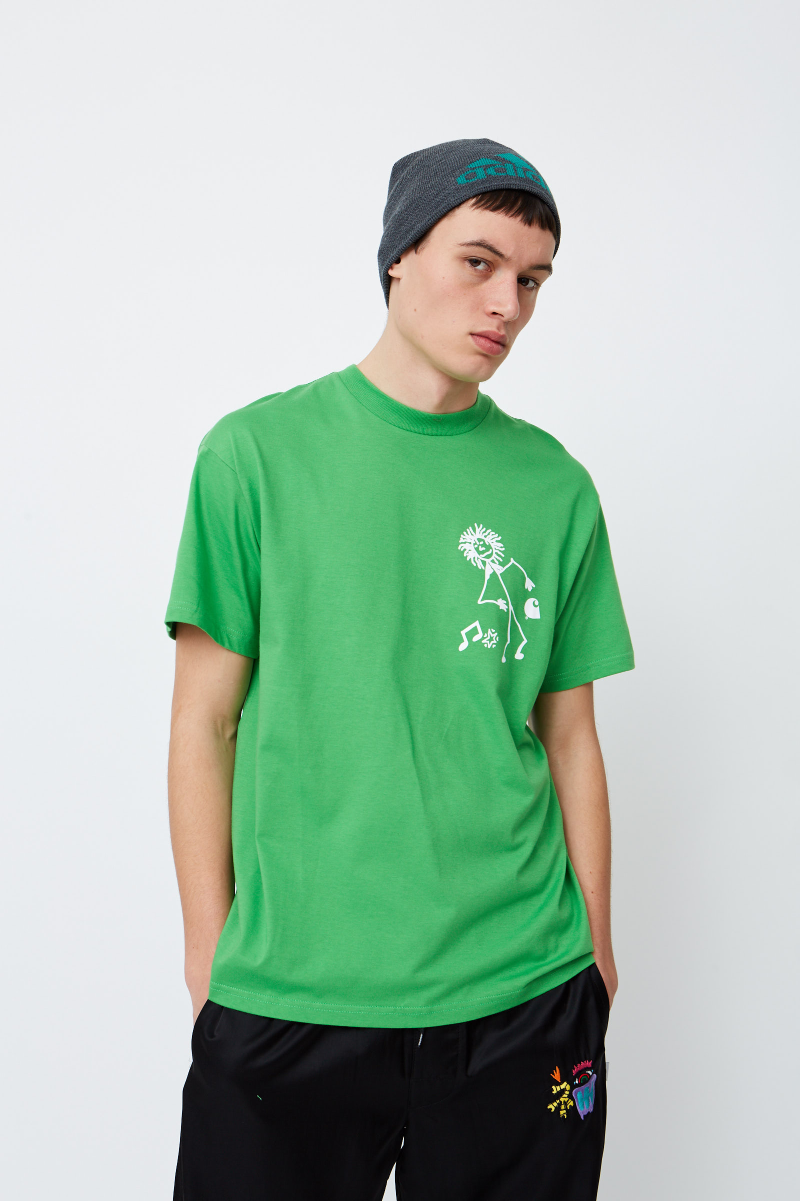 CARHARTT Trojan King Of Sound T-shirt Green | WoodWood.com