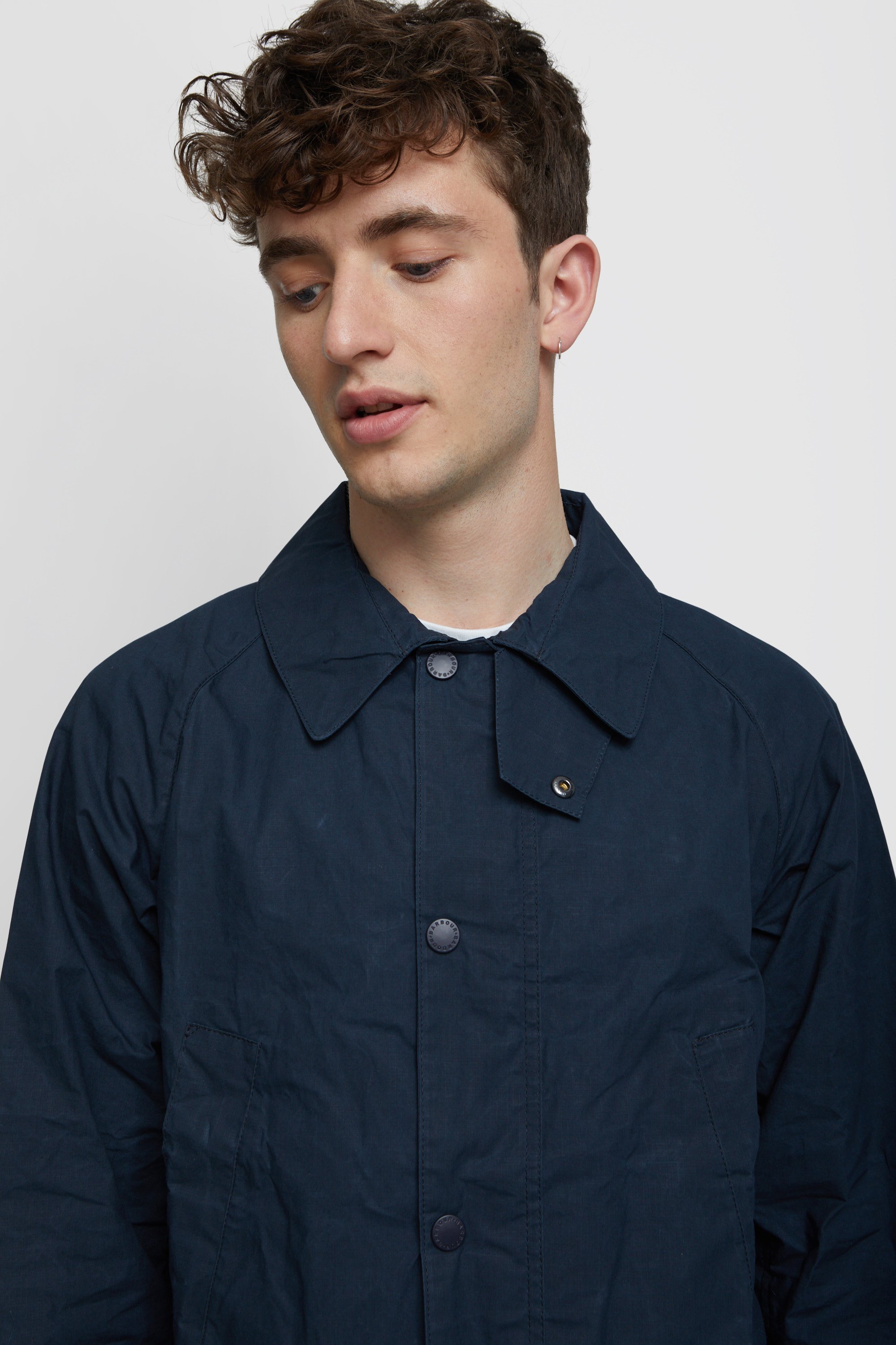 Barbour Unlined Bedale Casual Navy | WoodWood.com