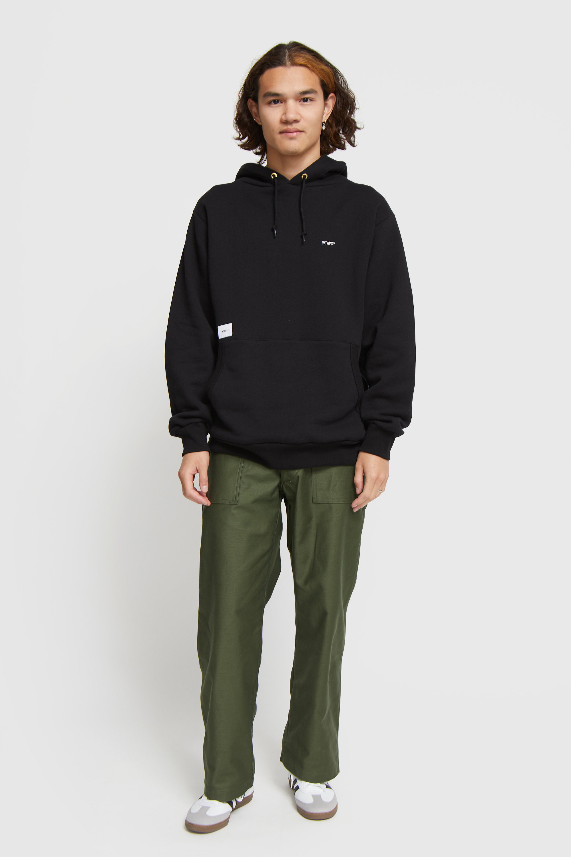 WTAPS FLAT HOODED COTTON