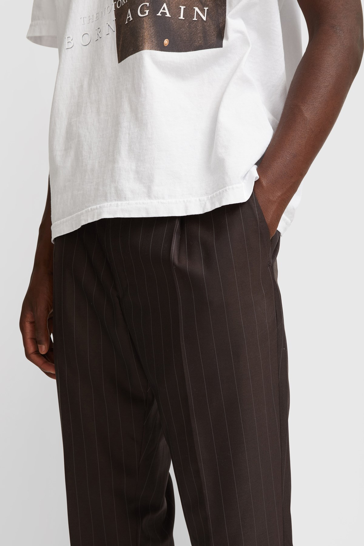 WACKO MARIA Pleated Trousers T2 Brown | WoodWood.com