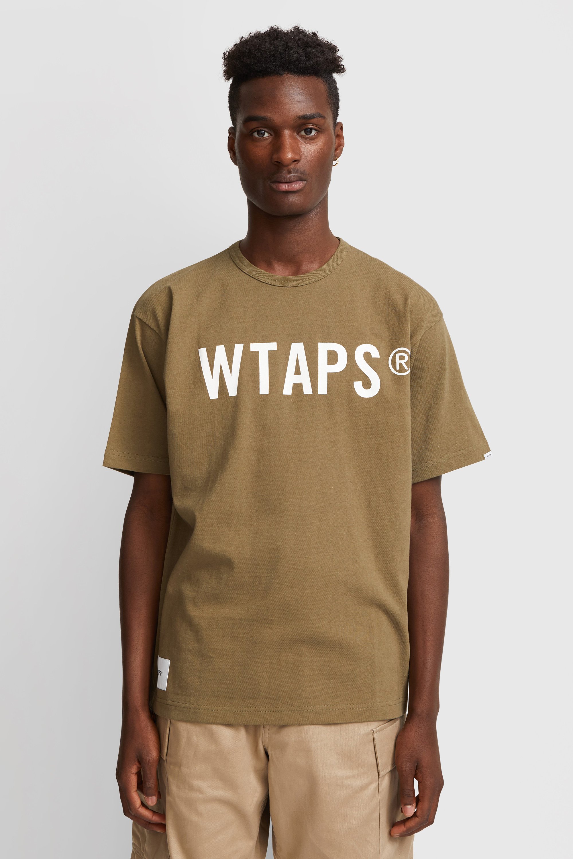 WTAPS Banner / SS / Cotton Olive drab | WoodWood.com