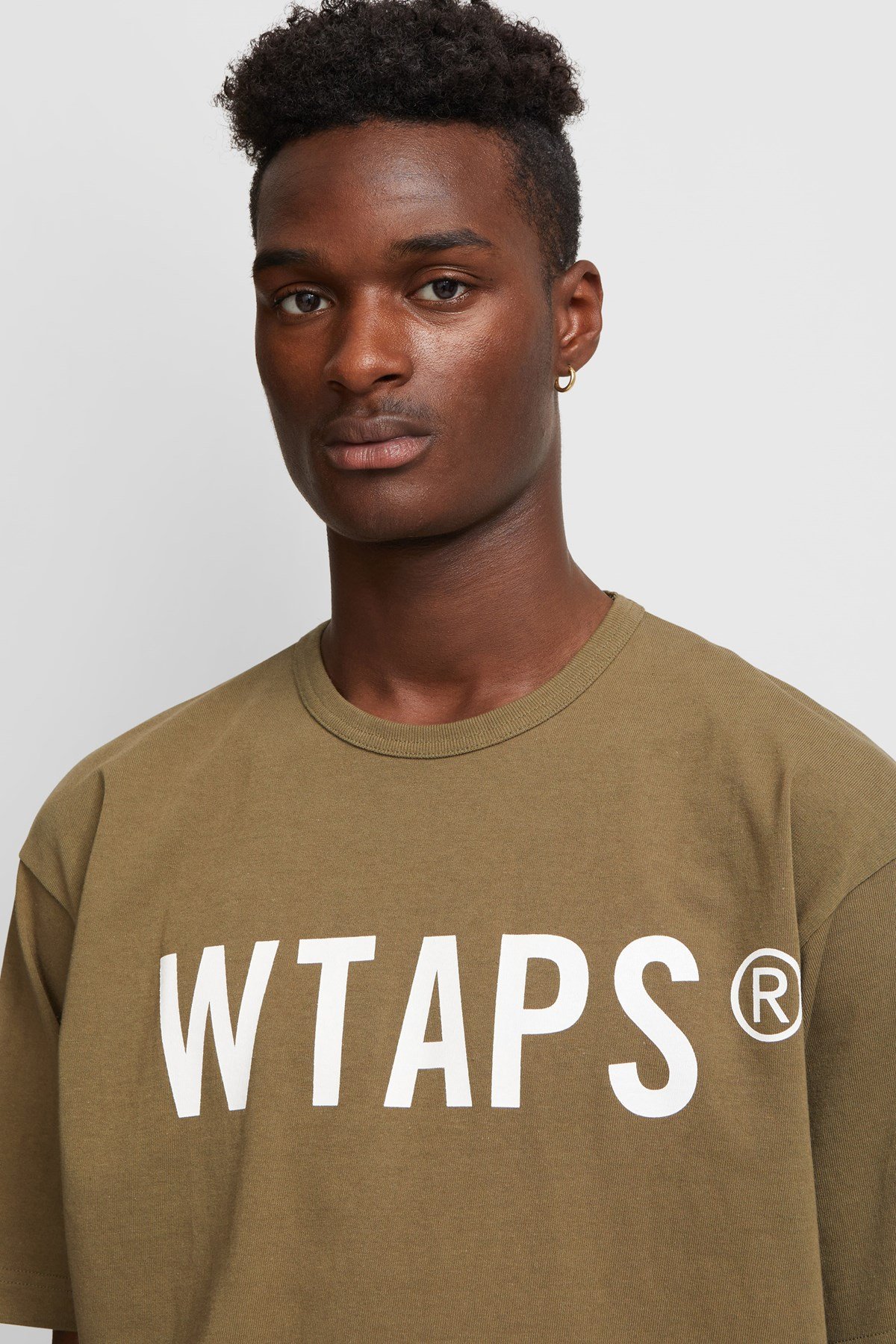 WTAPS Banner / SS / Cotton Olive drab | WoodWood.com