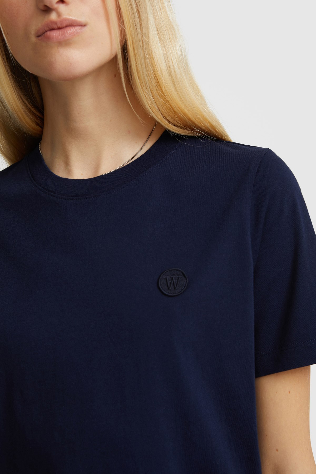 Double A by Wood Wood Mia T-shirt Navy | WoodWood.com