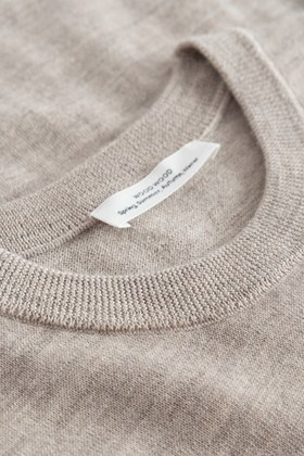 Beams Plus Indigo Fair Knit Vest Indigo/green (65) | WoodWood.com