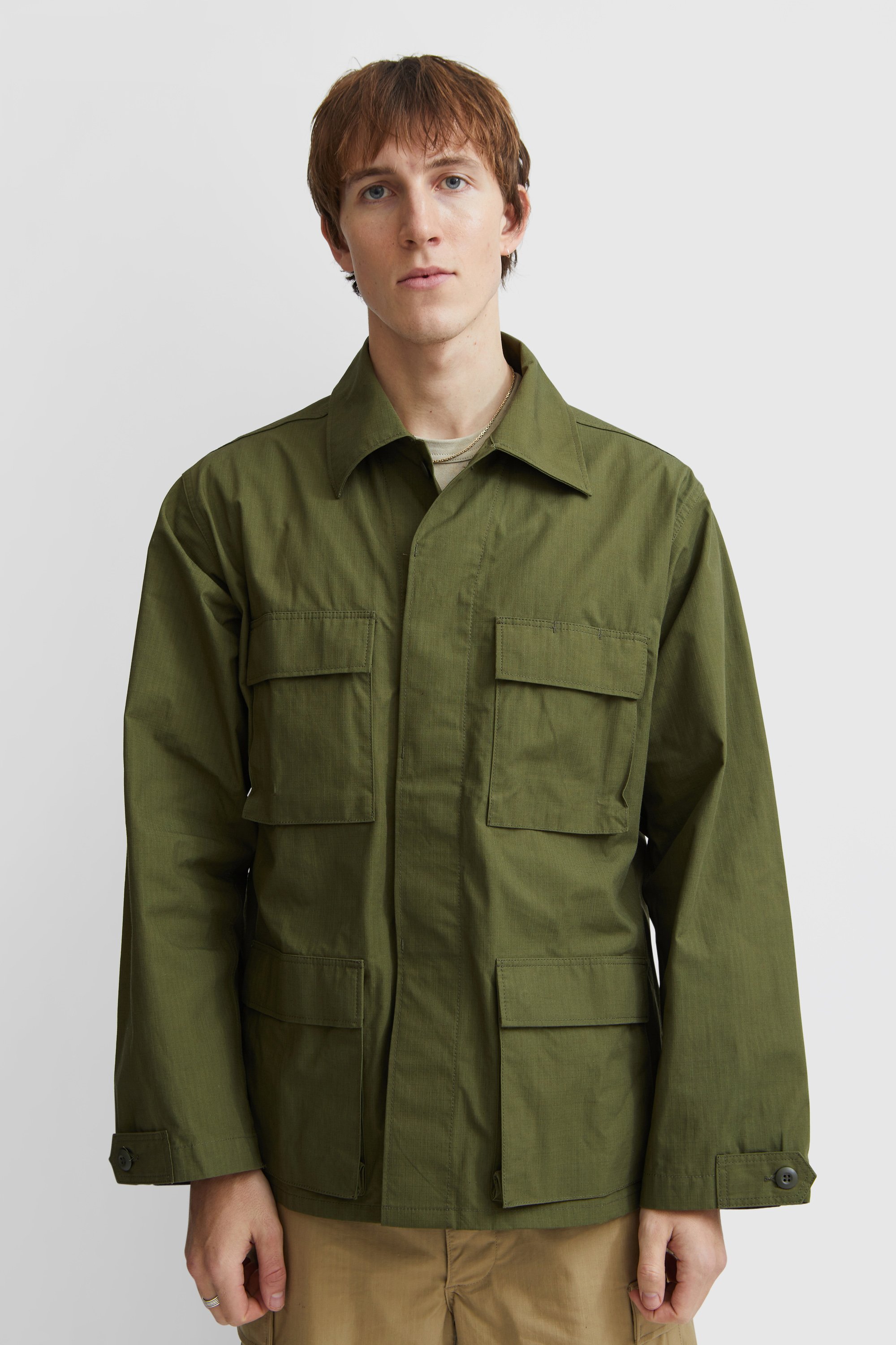 WTAPS WMILL- 01 / LS / Nyco. Ripstop Olive drab | WoodWood.com
