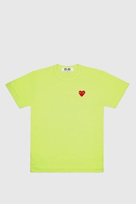 Comme des Garçons PLAY Women Play Red Heart T-shirt