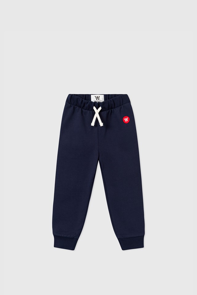 Double A by Wood Wood Ran kids trousers Navy | WoodWood.com