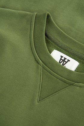 Double A by Wood Wood Tye sweatshirt Army green | WoodWood.com