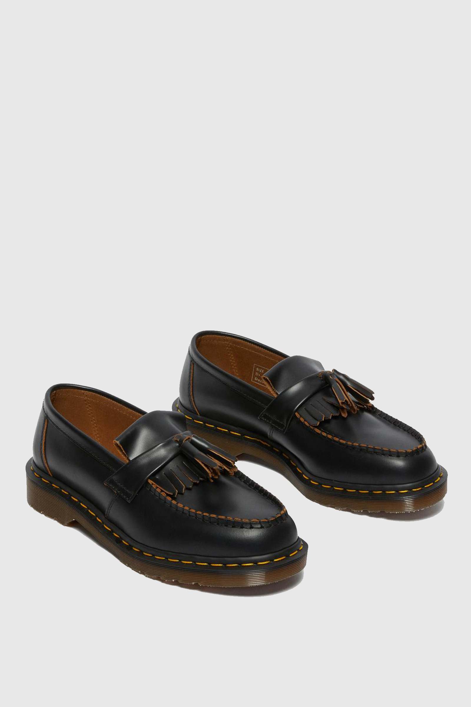 Dr. Vintage Adrian Tassel Loafers Black |