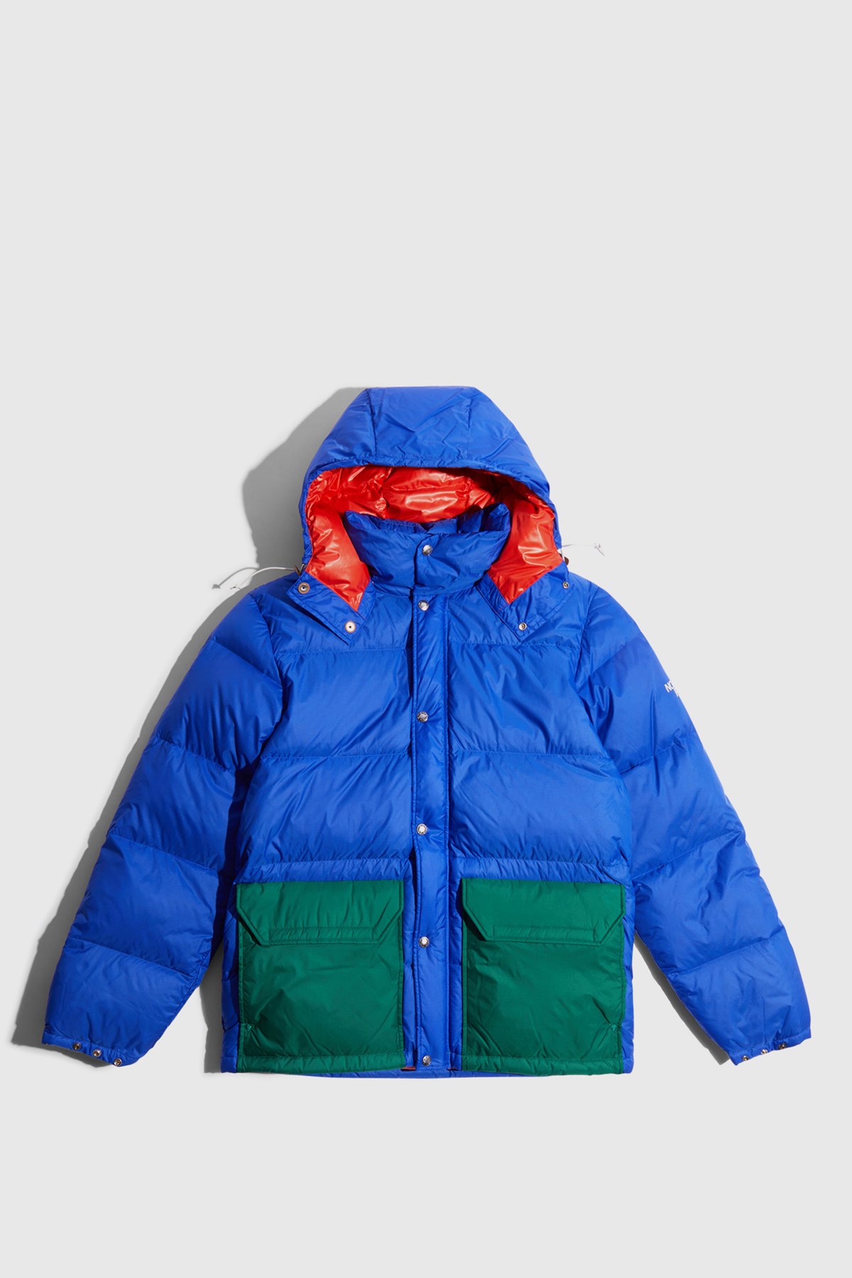 The North Face M Color Block Sierra Parka Tnf blue-evergreen-flare ...