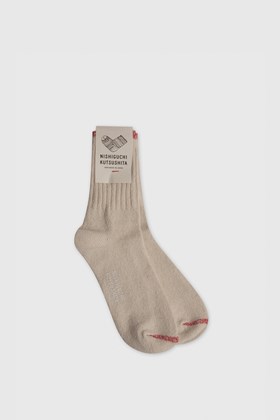 NISHIGUCHI KUTSUSHITA Silk Cotton Socks