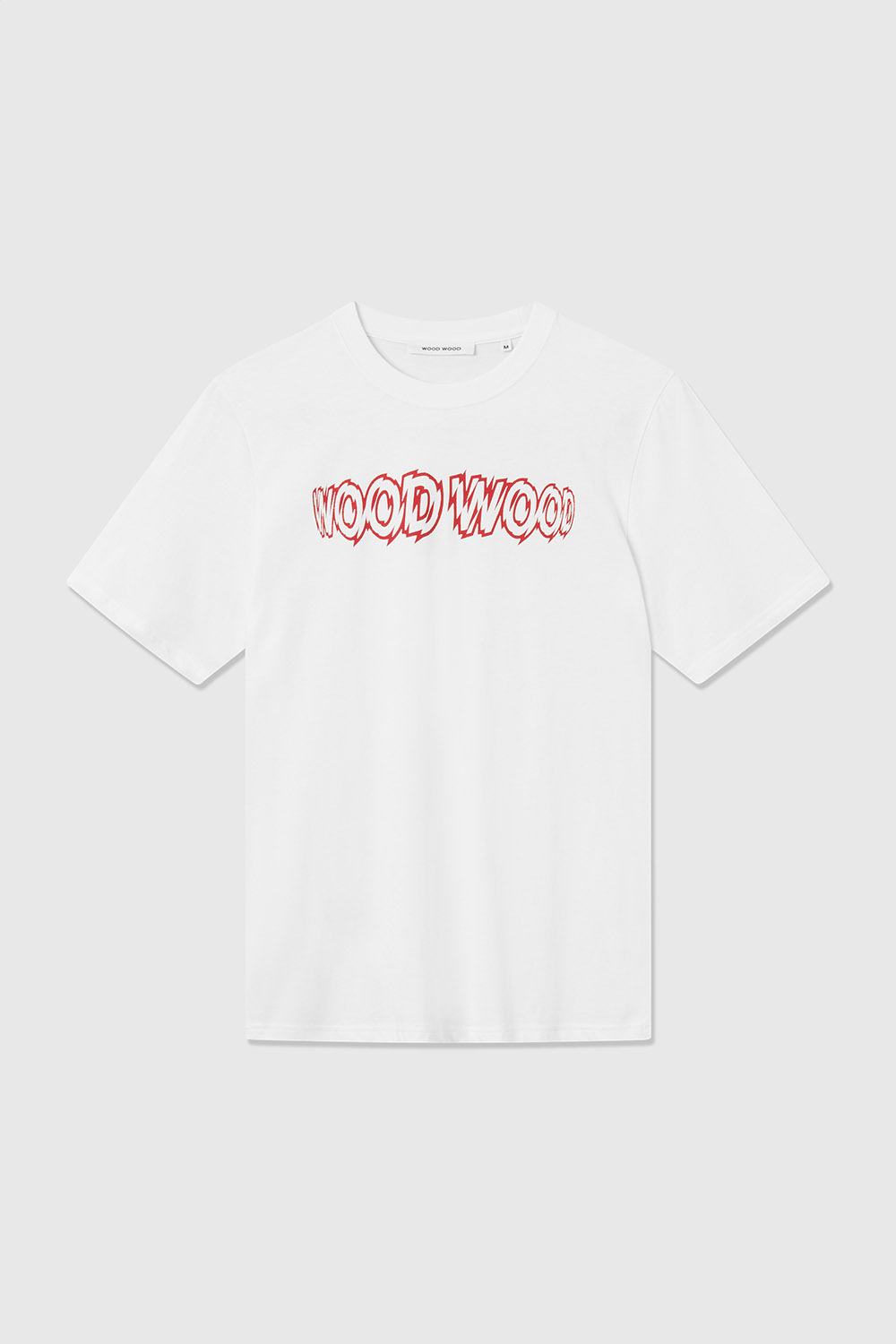 Wood Wood Bobby shatter logo T-shirt White | WoodWood.com