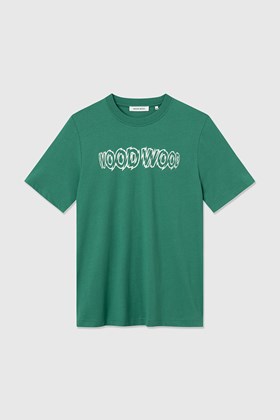 Wood Wood Bobby shatter logo T-shirt