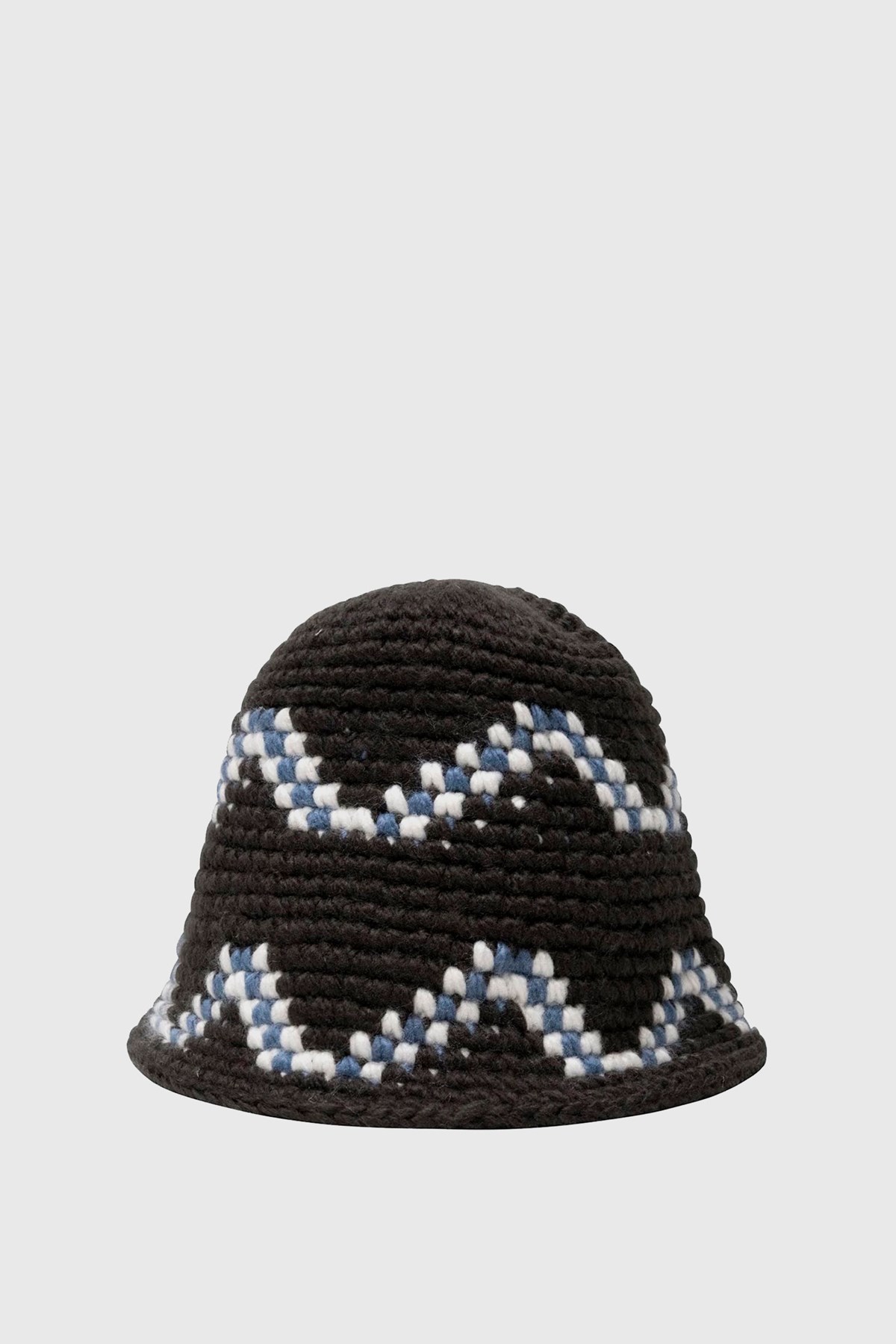 Stüssy Giza Knit Bucket Hat Black | WoodWood.com