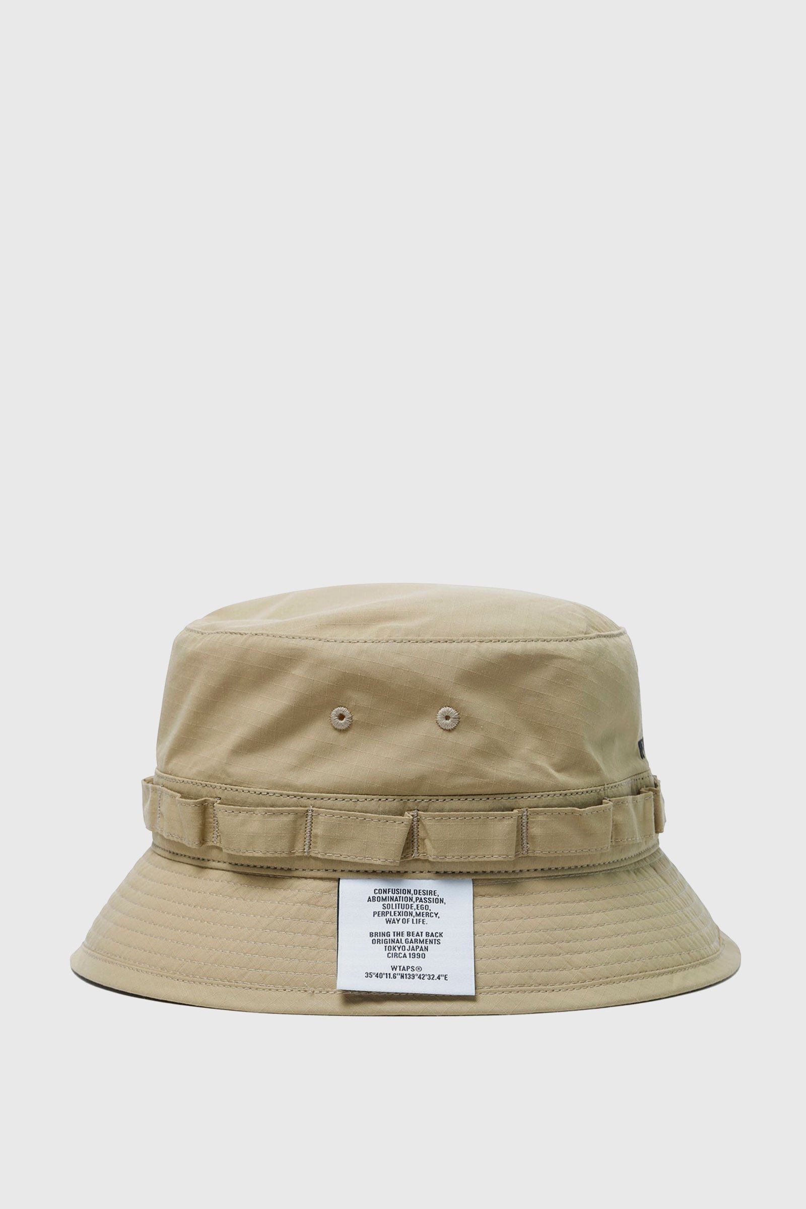 WTAPS JUNGLE 01 / HAT / NYCO.RIPSTOP Beige | WoodWood.com