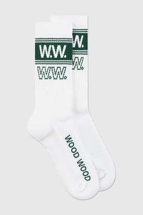 Wood Wood Colton logo sport socks