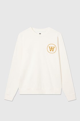 Double A by Wood Wood Jess tonal logo sweatshirt