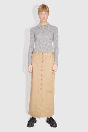 Wood Wood Everline light twill skirt