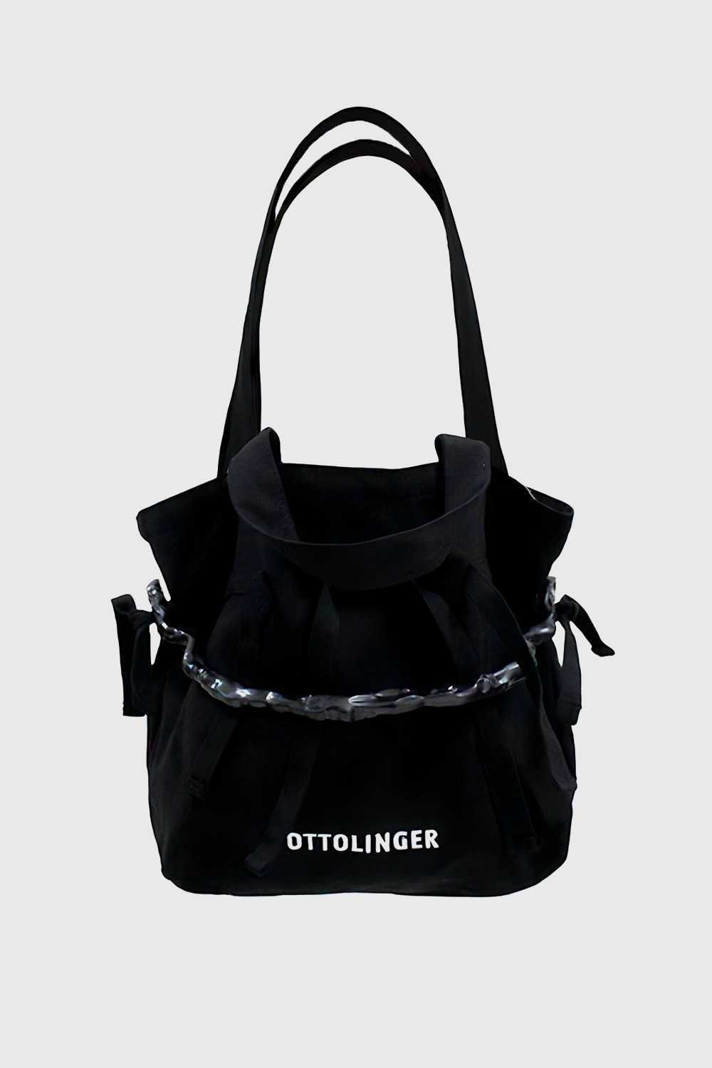 OTTOLINGER Denim Tote Bag Black | WoodWood.com