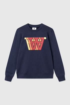 Double A by Wood Wood Tye applique sweatshirt