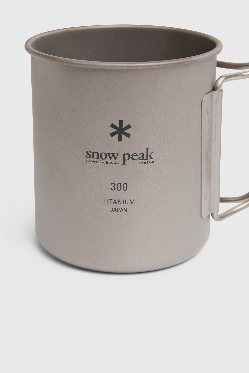 Snow Peak Titanium Single Cup 220 Unit | WoodWood.com