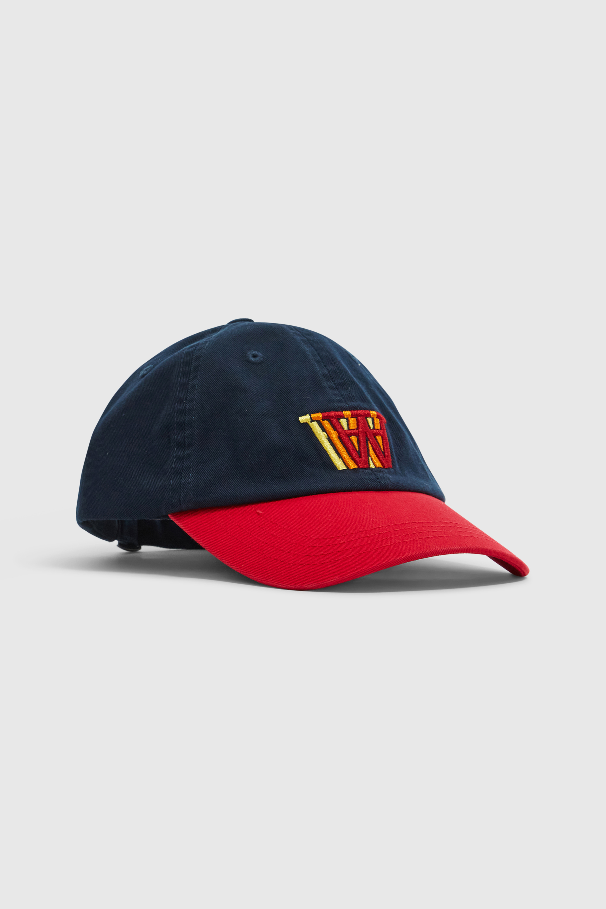 Wood Wood Eli A two-tone Navy Double cap by AA