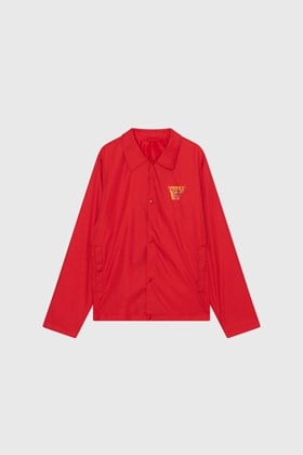 Double A by Wood Wood Ali stacked logo coach jacket