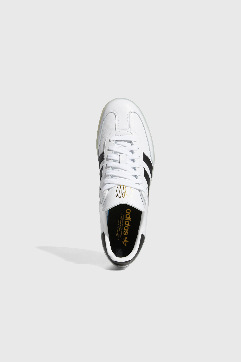 adidas Samba x Dill Trainers White/black/gold | WoodWood.com