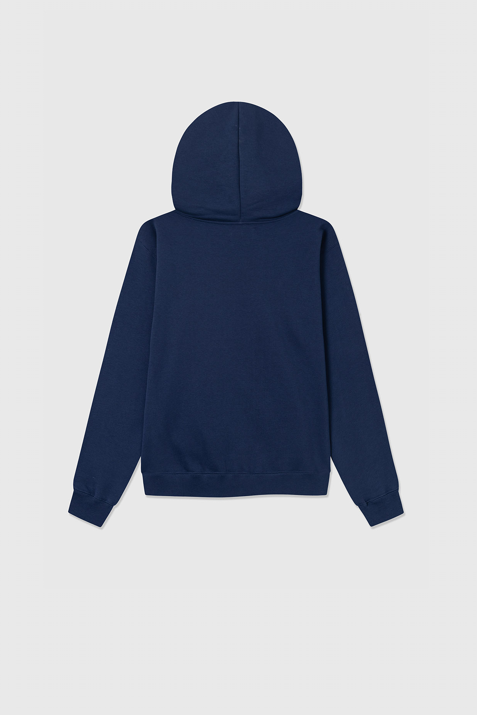 Double A by Wood Wood Ian doggy patch hoodie Navy | WoodWood.com