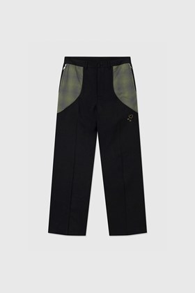 Wood Wood Will piped panel trousers