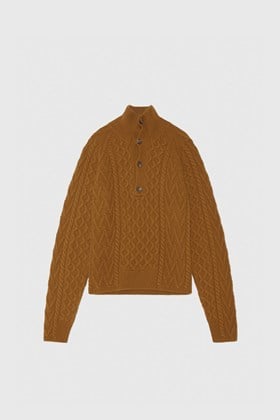 Wood Wood Henri aran knit jumper