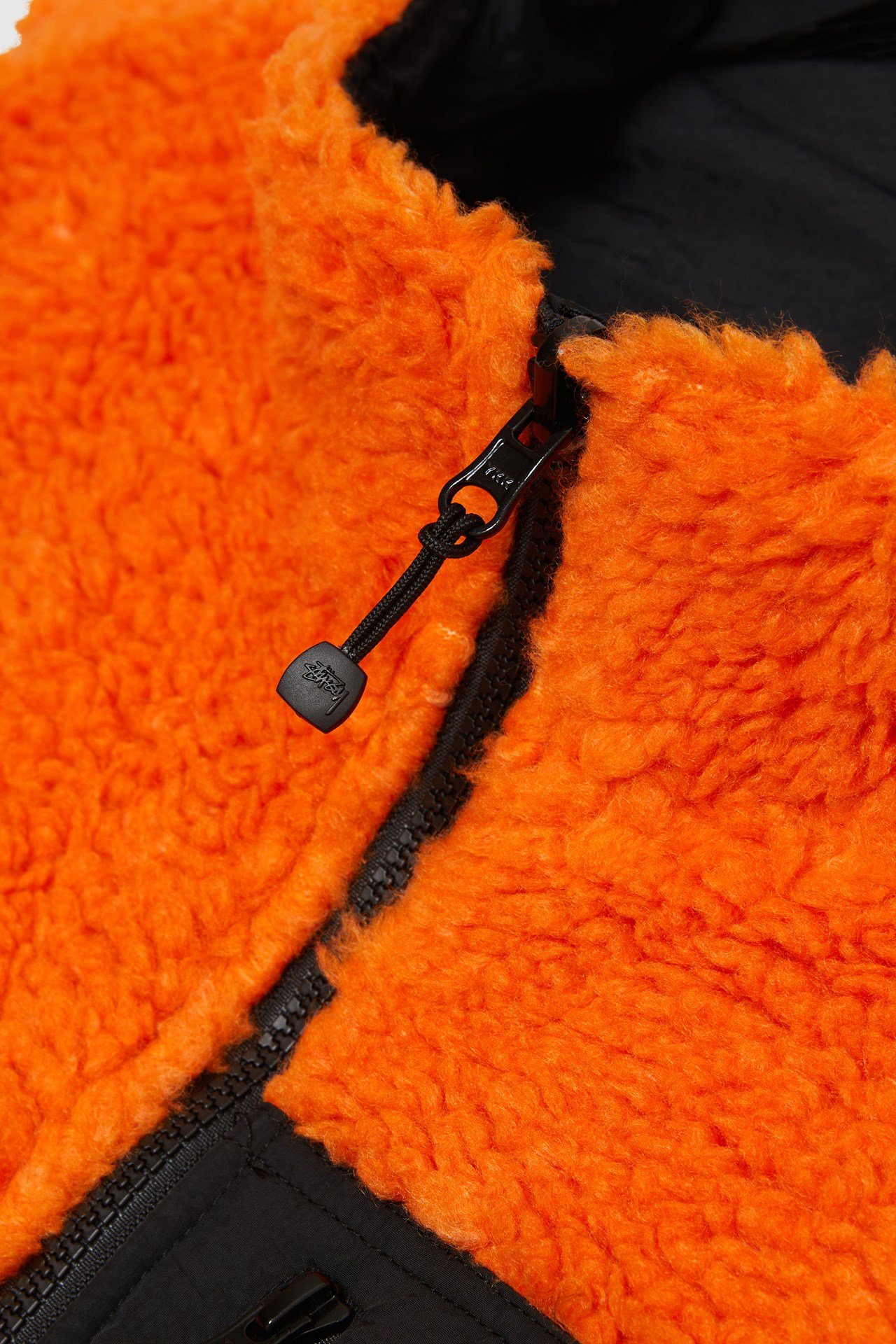 Stüssy Sherpa Reversible Vest Tangerine | WoodWood.com