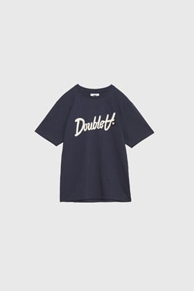 Double A by Wood Wood Ace Script & Badge T-shirt