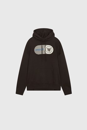 Double A by Wood Wood Cass print hoodie