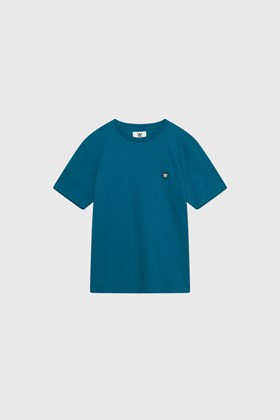 Double A by Wood Wood Ace badge T-shirt