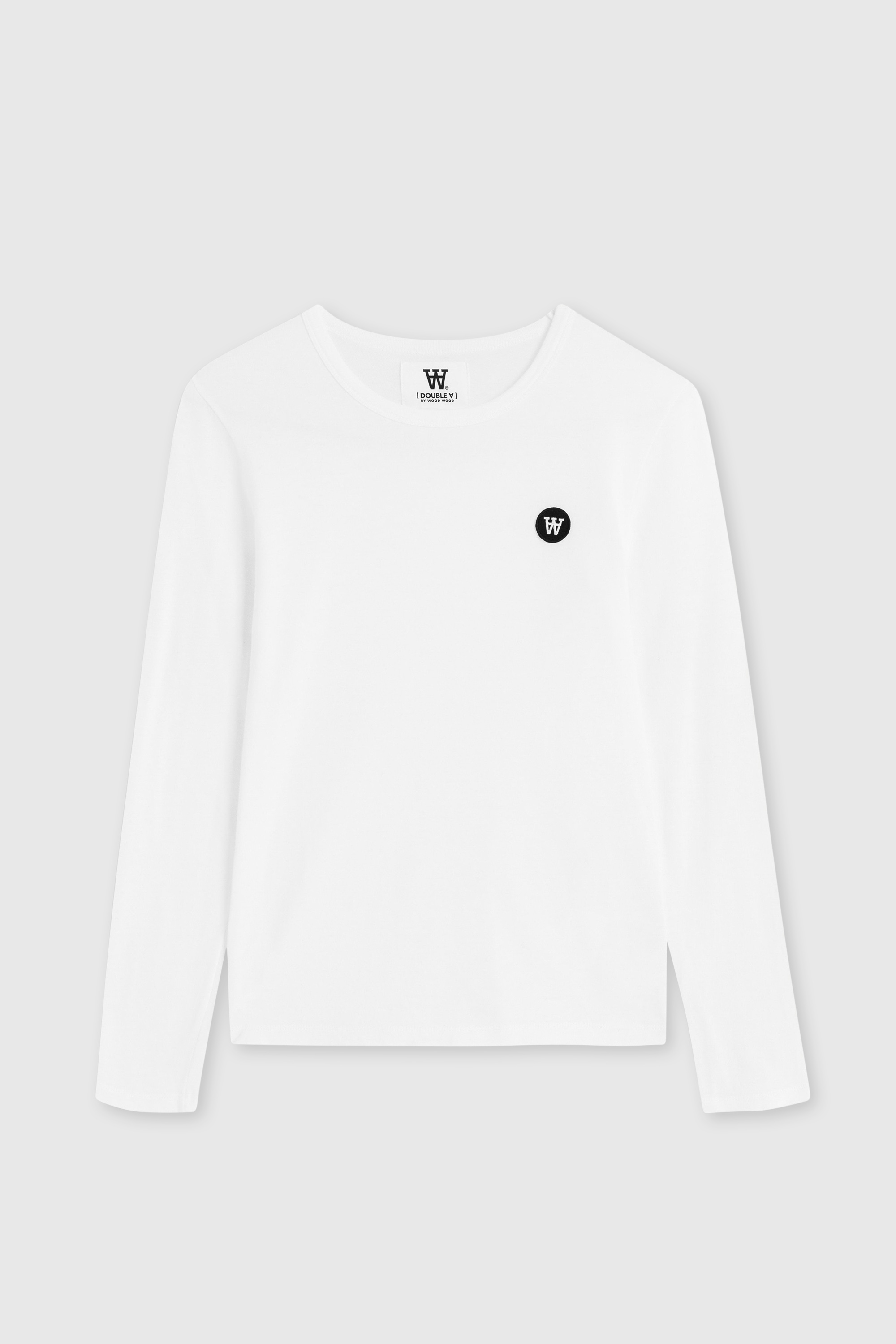 Double A by Wood Wood Moa long sleeve Bright white | WoodWood.com