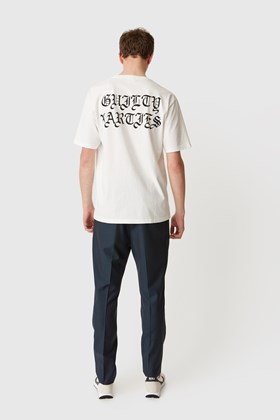 WACKO MARIA Washed Color T-shirt (Type-1) White | WoodWood.com